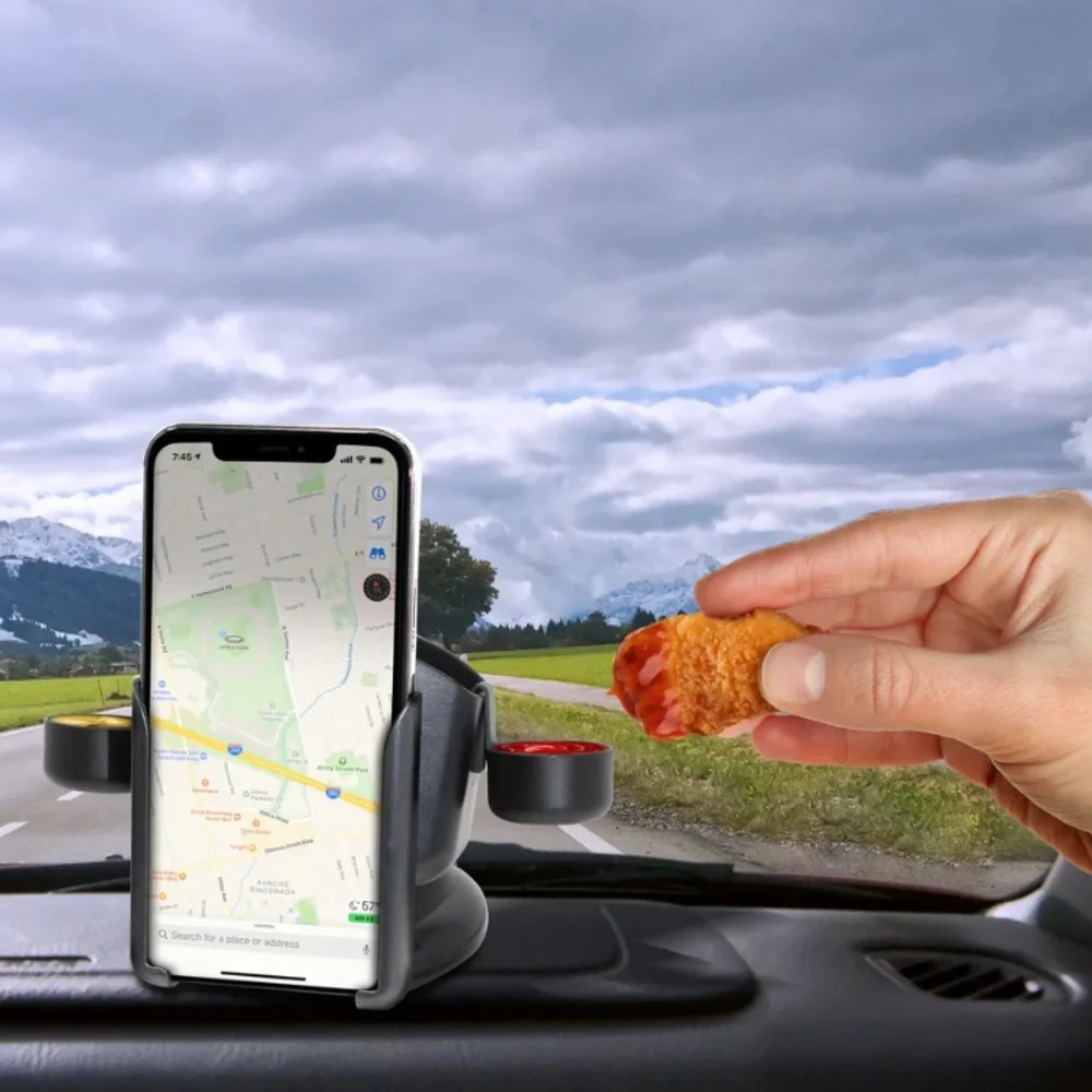 Phone And Food Universal Car Mount